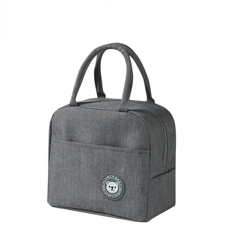 Reusable Insulated Lunch Bag 8L – Leakproof Waterproof Thermal Cooler & Warm Keeper Lunch Box for Men and Women, Multifunctional Carry Bag