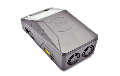 ToolkitRC Q6AC Charger AC 400W/DC 1000W 4-Channel with 65W USB & 15W Wireless Charging for LiPo NiMH PB Batteries
