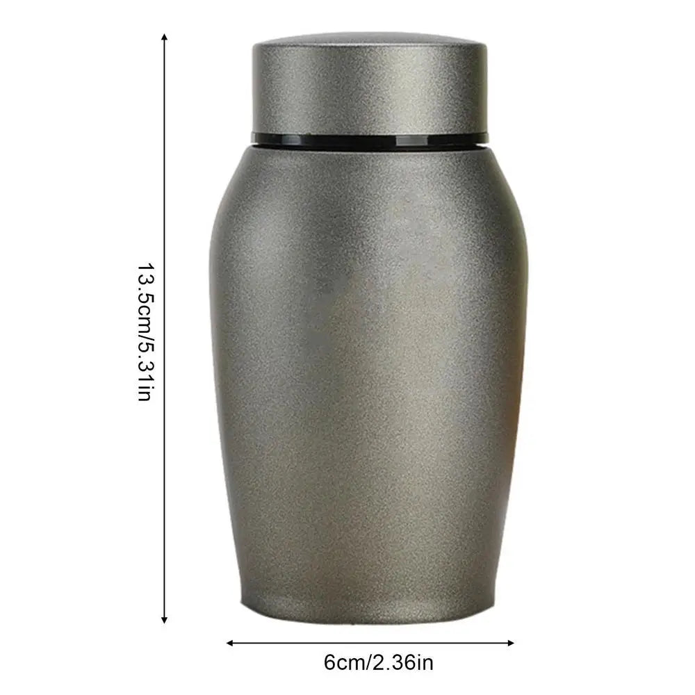 Multi-Colored Stainless Steel Pet Urn – Dog, Cat, Bird, Mouse Cremation Ashes Jar, Sealed Memorial Souvenir