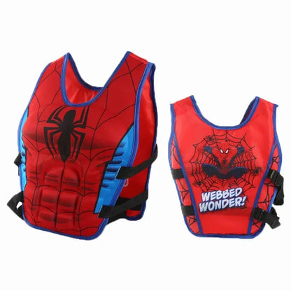 Marvel Avengers Swimsuit - Spiderman Kawaii Cartoon Cosplay Bathing Suit for Kids, Swimming & Holiday Gift