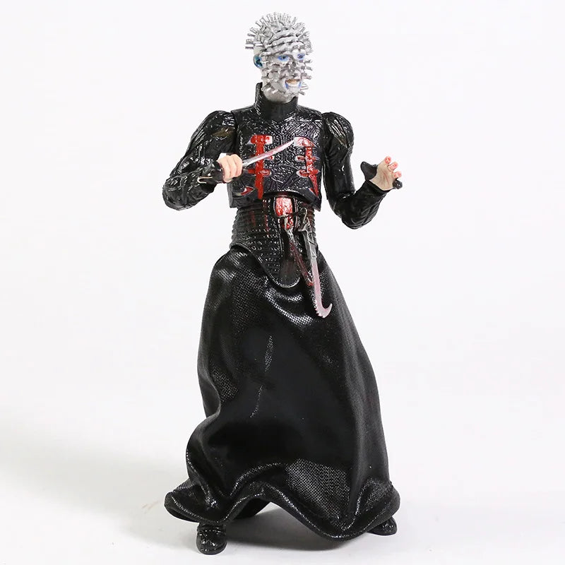 NECA Hellraiser Pinhead 7” Ultimate Action Figure – Horror Collectible Movie Figure Statue Toy