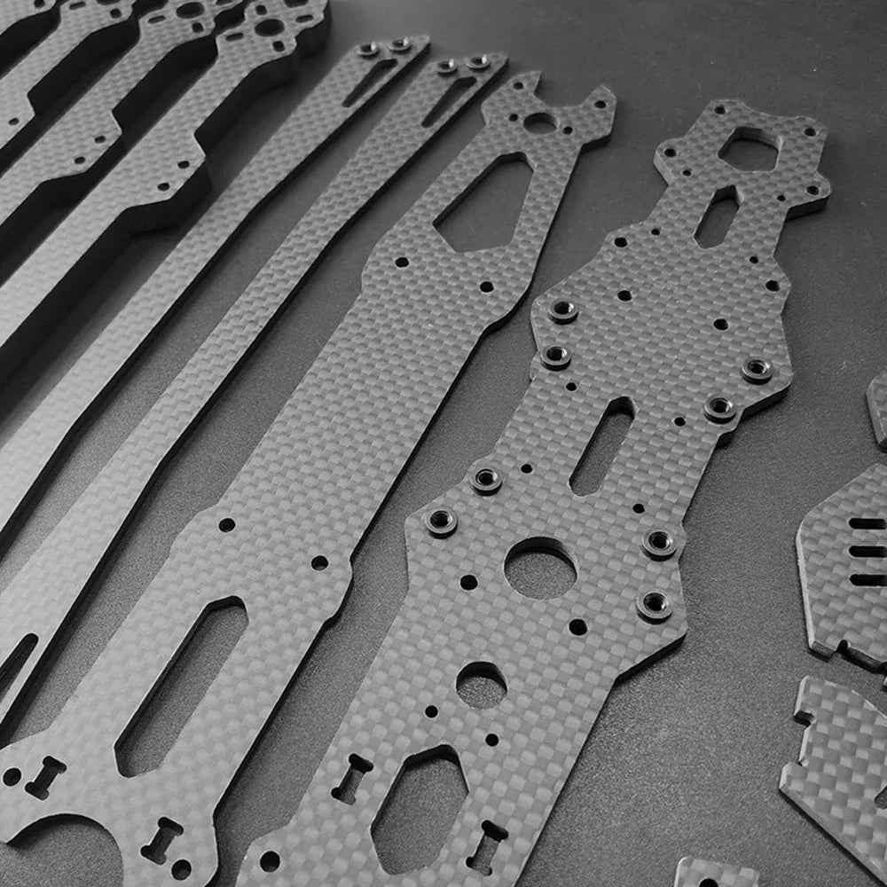 MARK V2 3K Carbon Fiber H-Type FPV Drone Frame Kit – 8/9/10 inch, 367/387/427mm Wheelbase for Freestyle & Long Range Racing