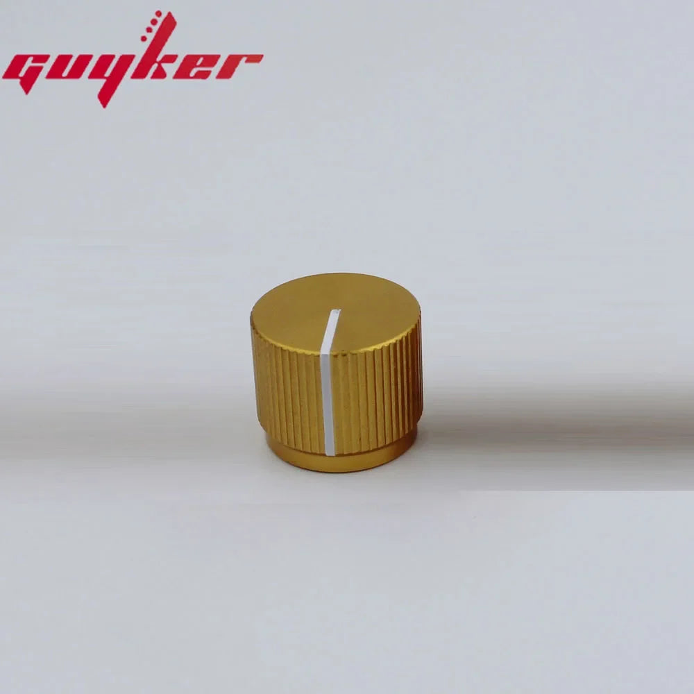 Aluminum Flat Top Bass Knob - 16MM Guitar Control Knob Available in Five Colors for Electric Bass