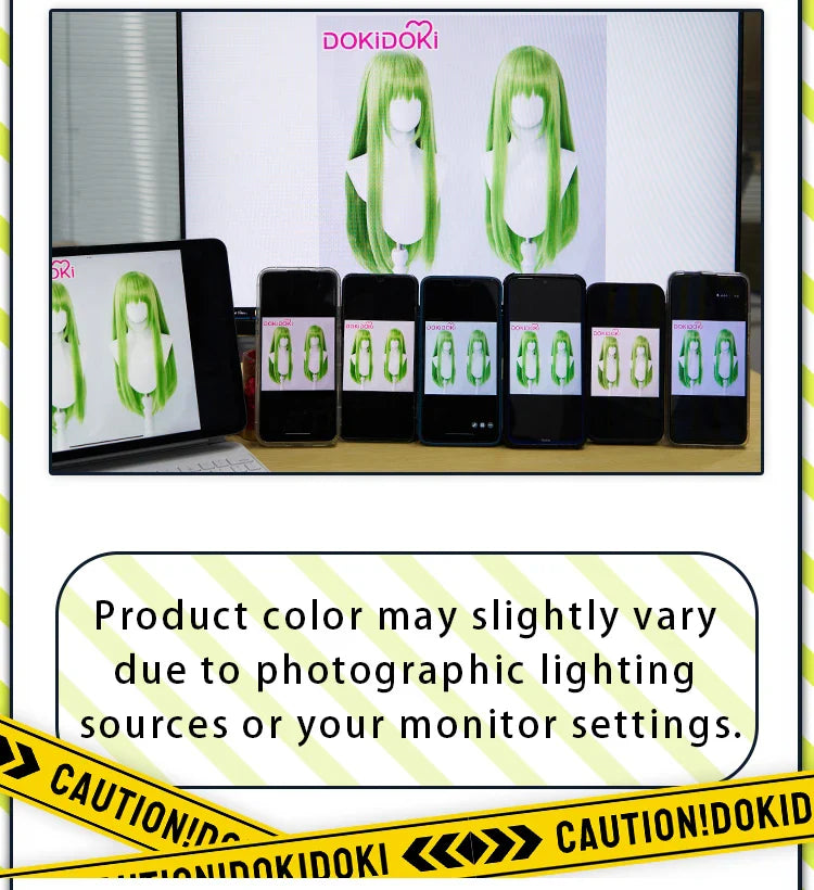 Zoeyy DokiDoki Cosplay Wig – Star Hair Style for Women, Includes Free Wig Cap, Halloween & Costume Props