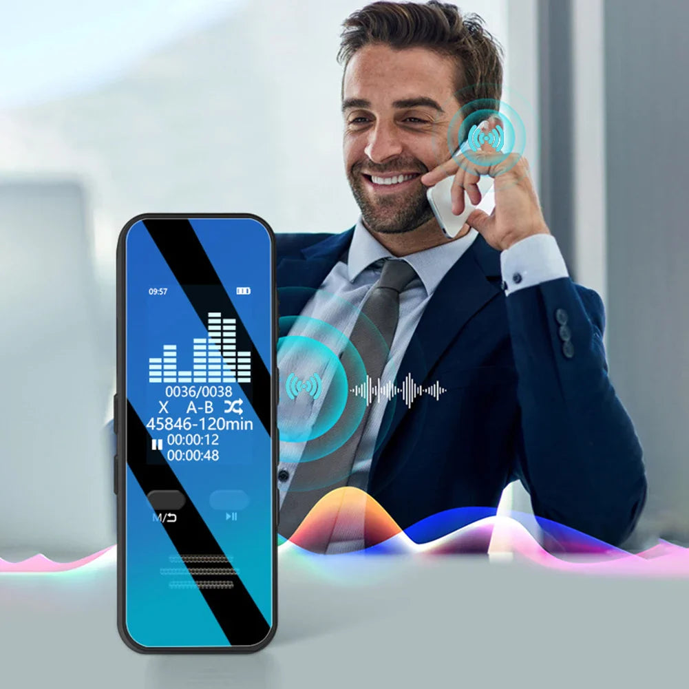 Digital Audio Voice Recorder Pen – Bluetooth, Call Recording & Noise Reduction for Lectures & Meetings