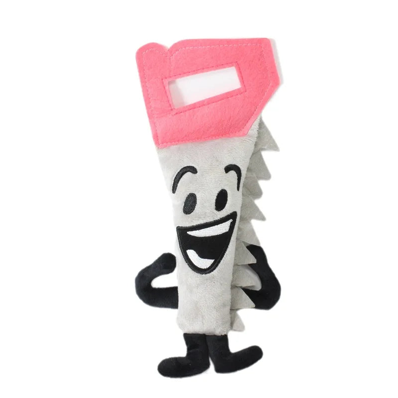 18-Style Battle for Dream Island Plush Toys — Marker, Pen, Fries, Bottle, Nail, Pie, Stapler, Cloud, Tree, Ruby Plushie Pillow Dolls for Kids