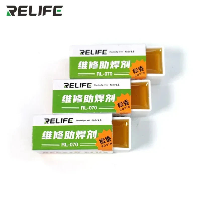 RELIFE RL-070 High Purity Rosin Soldering Paste – Soldering Assistant for Electric Iron & Tin Tools