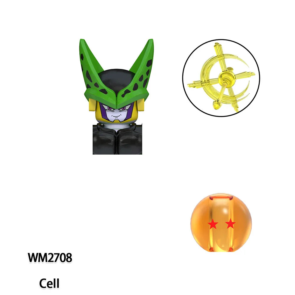 BANDAI Dragon Ball Mini Program Dolls – WM6182/WM6183/WM6184 Anime Adventure Action Toy & Puzzle Gift for Kids