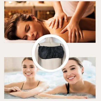 50-Pack Women’s Disposable Non-Woven Underwear — Portable Travel & Massage Bra Tops
