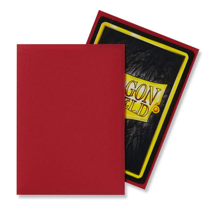 100PCS Dragon Shield Card Sleeves Box — Multicolor Matte Protectors for TCG, PTCG & Board Games