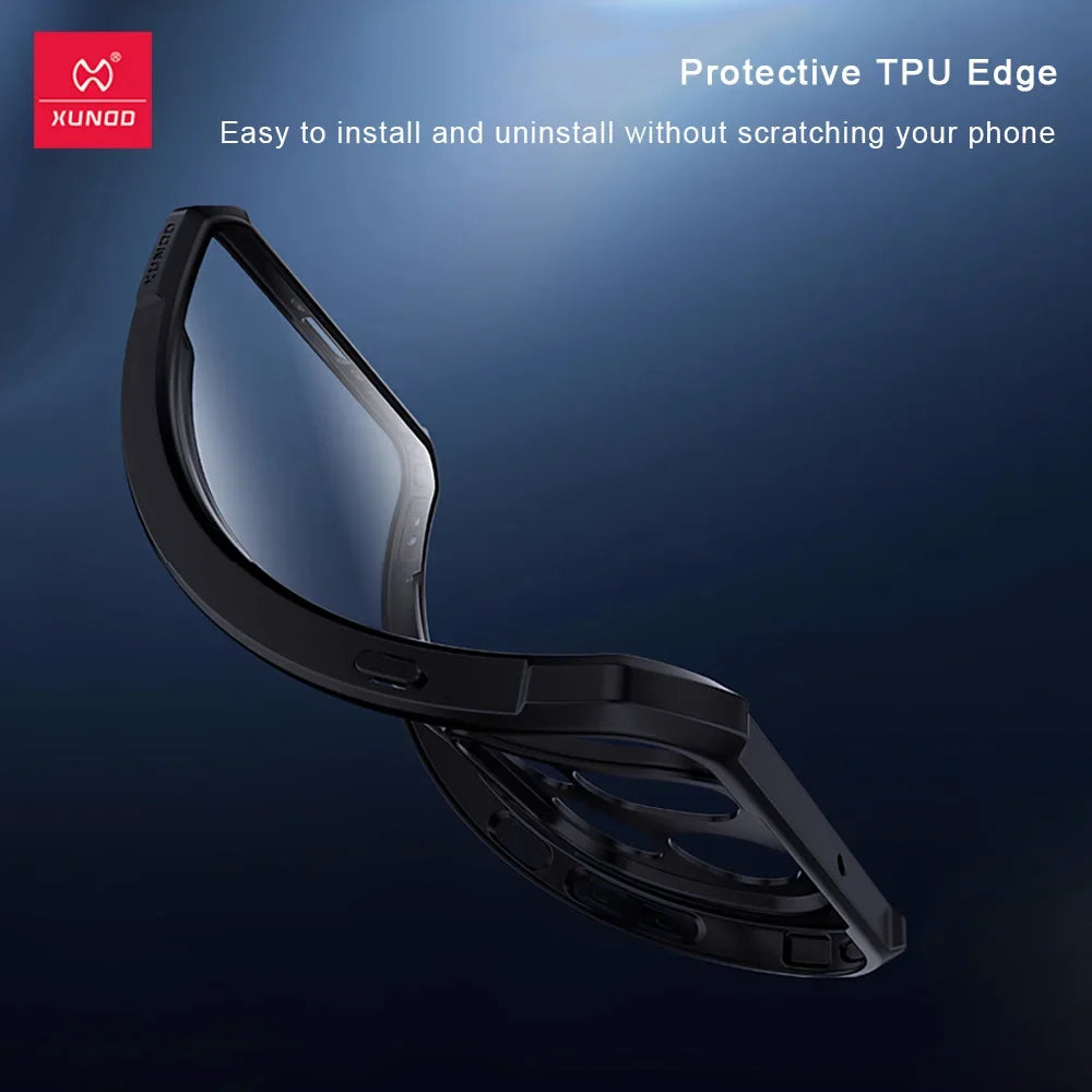 Xundd OPPO Find X9 Ultra Case - Airbag Shockproof Full Protection Matte Transparent Anti-Scratch Cover