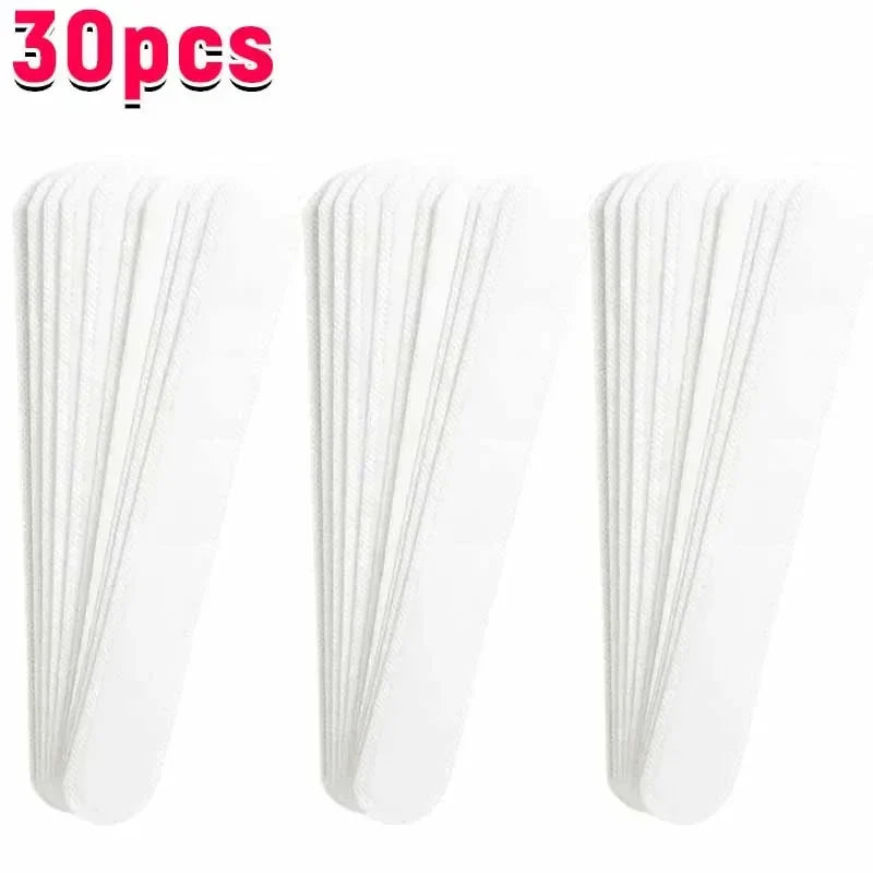 40PCS Hat Sweat Absorber Stickers – Summer Cap Liner Bands, Adhesive Sweatband Strips for Visor Hats Size Reduction