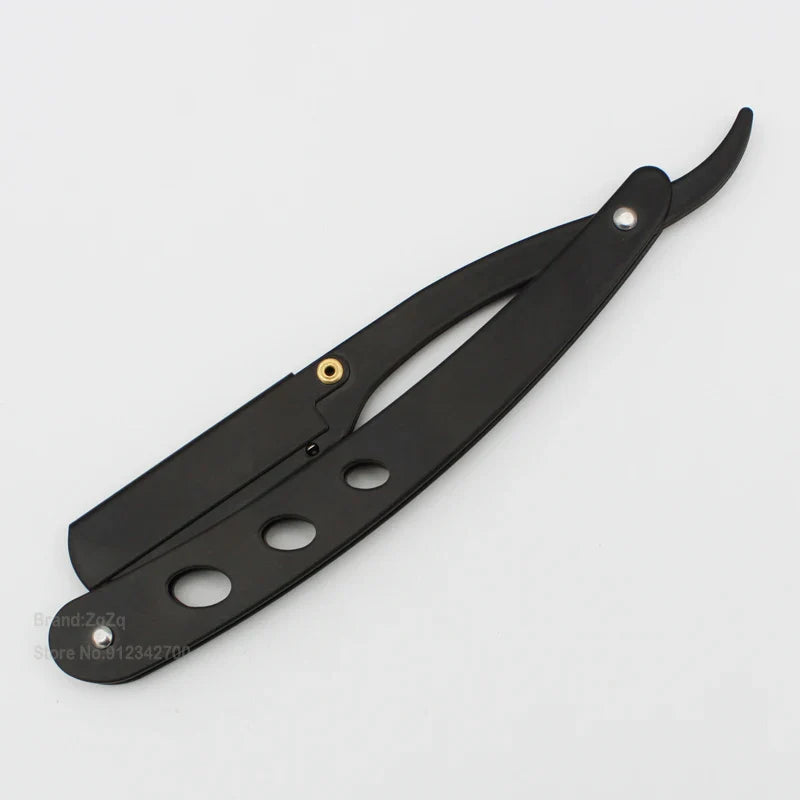 ZqZq 10 Shaving Blades – Straight Edge Razor for Haircut, Beard, Eyebrow Shaving & Manual Depilation