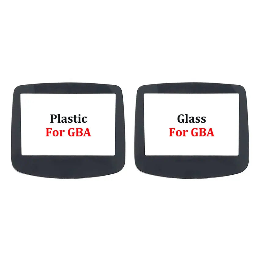 JCD Screen Lens Cover Protector for Game Boy Series | Plastic Glass with Adhesive for GB, GBA SP, GBC