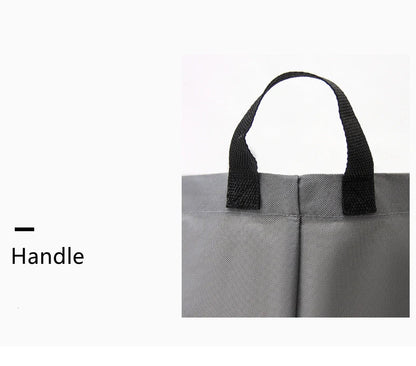 71L Laundry Backpack Hamper — Large Oxford Laundry Bag with Adjustable Shoulder Straps & Pocket