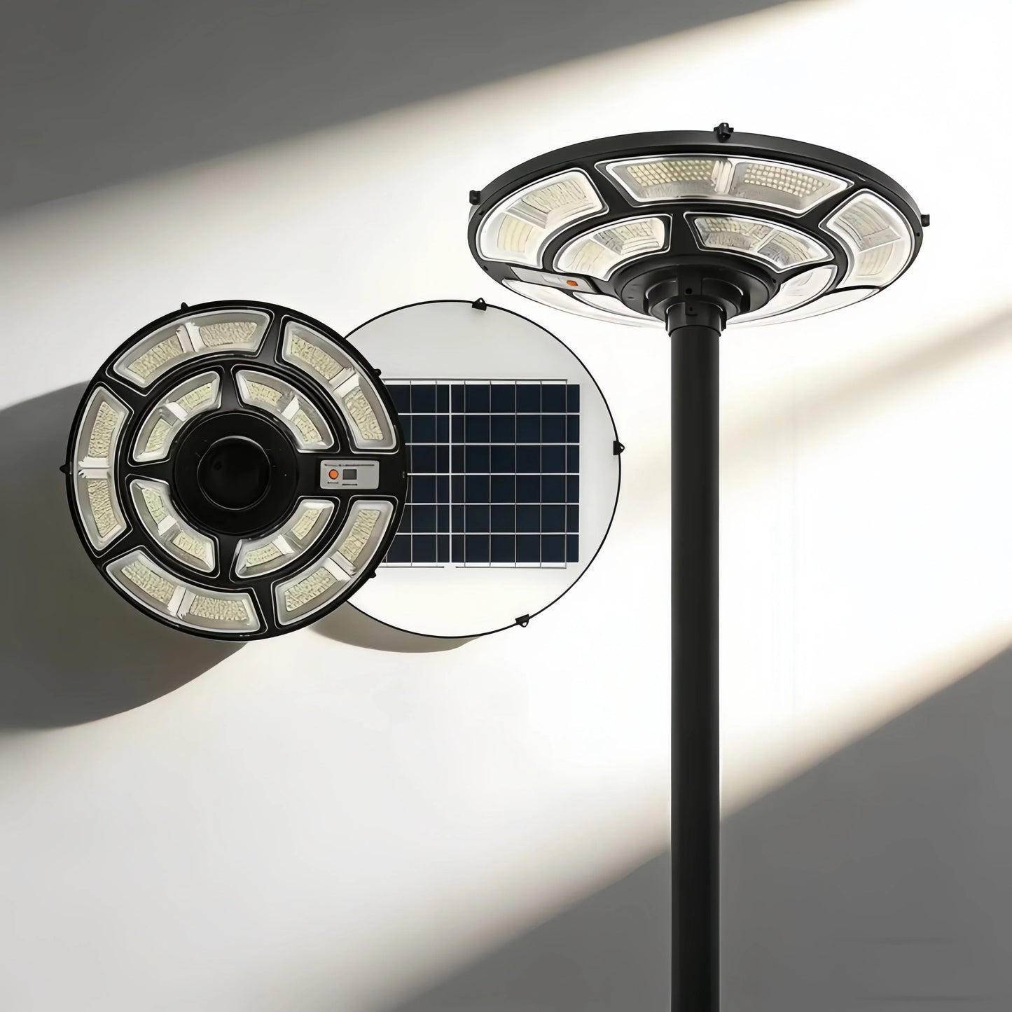 IP65 Solar Outdoor Light - Radar Motion Sensor with 4000mAh Rechargeable Battery