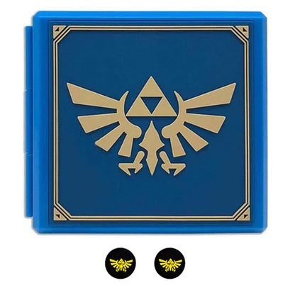Switch Game Card Case for NS – Micro SD & OLED Cartridge Holder with 12 Game Card Storage