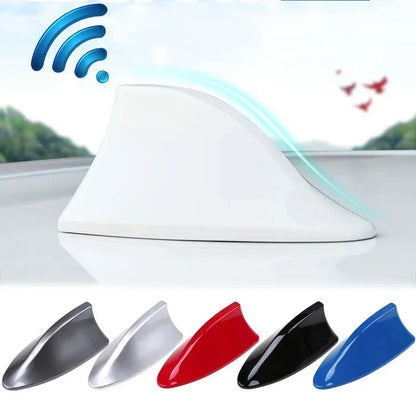 Car Radio Shark Fin Antenna – FM Signal Car Aerial for All Automobiles, Exterior Styling Replacement Part