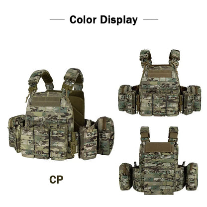 YAKEDA Quick-Disassembly Training Vest – Detachable, Expandable, Comfortable, Breathable, Wear & Tear-Resistant