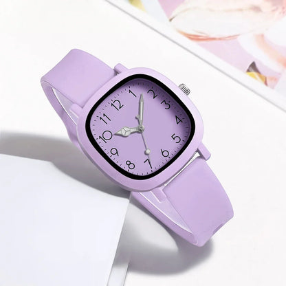 Fashion Women’s Silicone Quartz Watch – Ladies Wristwatch Gift for Christmas & Valentine’s Day