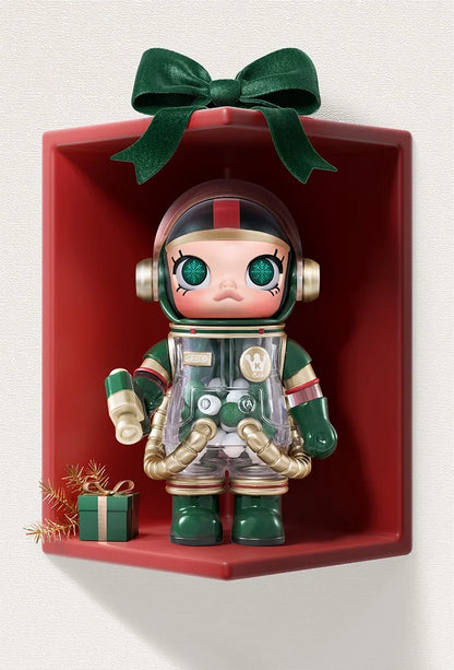 Popmart Mega Space Molly 100% Anniversary Series — 4th Gen Blind Box Collectible Action Figure Toy, Mystery Gift Model