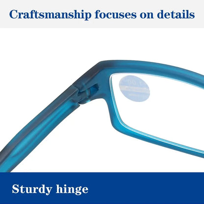 Ultralight Anti-Blue Light Reading Glasses – Sport Presbyopia Eyewear for Men & Women +100 to +400