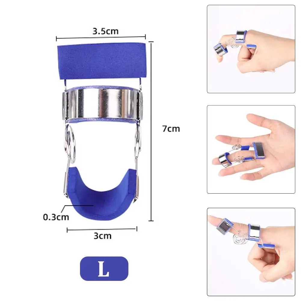 Finger Straightener Splint — Joint Support Brace & Medical Finger Rehabilitation Holder for Arthritis & Injury