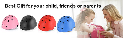 Skateboard Helmet for Adults & Kids – Skate Helmet for Youth, Adult Skateboarding & Scooter Safety Helmet for Skating