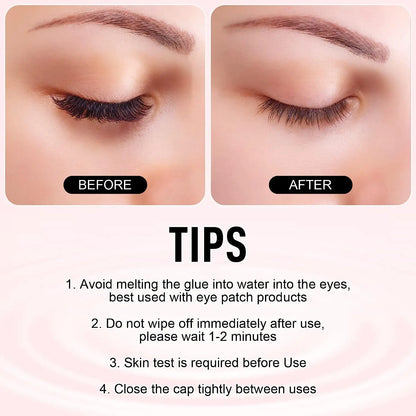 Lash Bond, Seal, and Remover Kit – Waterproof Cluster Eyelash Glue, Strong Hold, Fast Removal for DIY Extensions