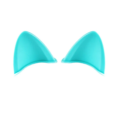Universal Cat Ears Helmet Decoration Cute Motorcycle Electric Car Stickers Accessories