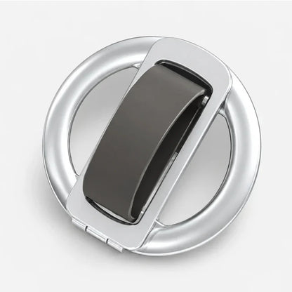 Silicone Magnetic Phone Ring Holder - MagSafe Rotatable Wristband Stand & Grip