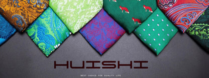 Red & Blue Classic Silk Tie Set for Men - Pocket Square & Cufflinks, Solid Color Necktie for Parties & Weddings