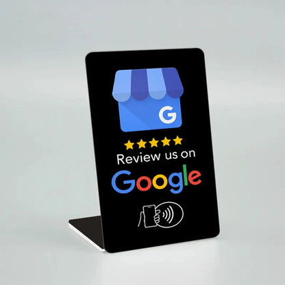 Instagram NFC Stand Display – Social Media APP Review Card for Google, Facebook & WhatsApp