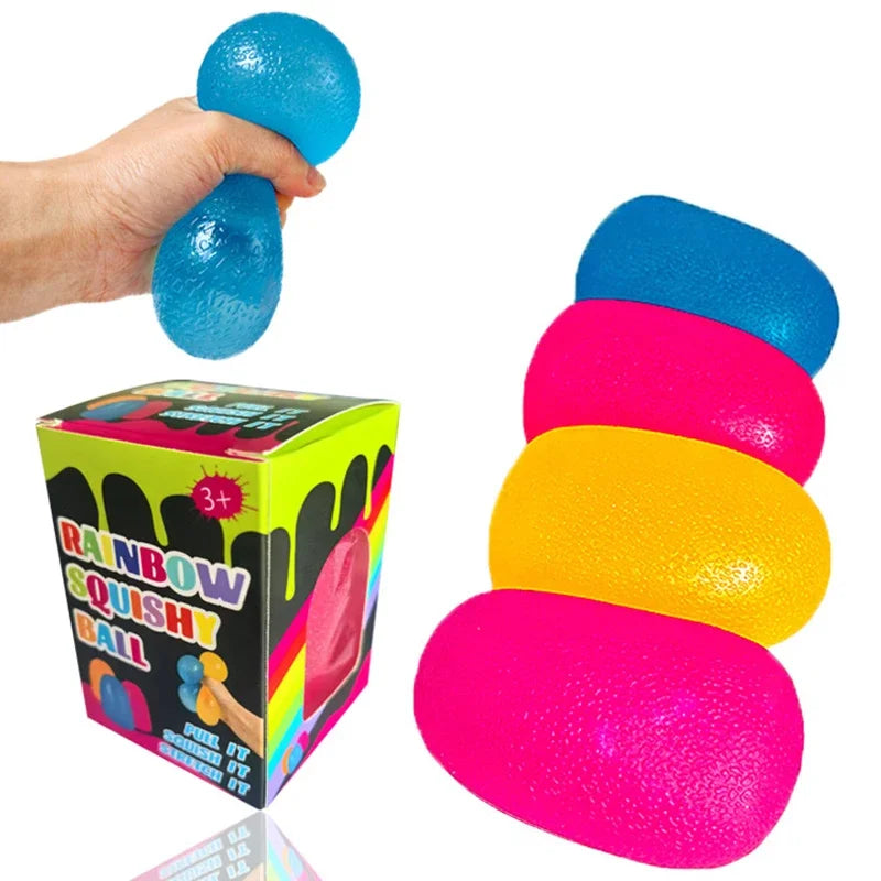 Mini Candy Stress Relief Pinch Toy – Soft Skin-Friendly Maltose Squishy Decompression Tool, Durable Party Favor Anti-Stress Toy
