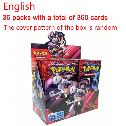 360PCS Pokémon Trading Card Booster Set – Destined Rivals, Prismatic Evolutions & Scarlet & Violet 151 PALDEAN English Cards Pack