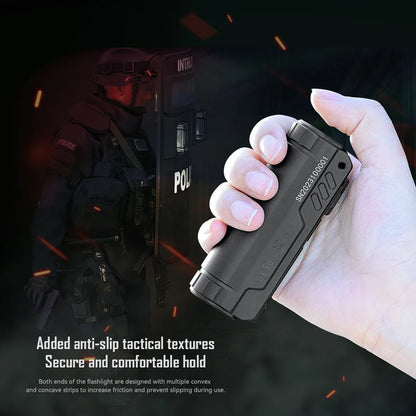 IMALENT BL50 EDC Flashlight – 3600 Lumen Cree XHP50 HI LED, Type-C Rechargeable Dual Light for Camping & Work