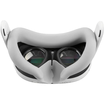 Silicone VR Face Mask for Meta Quest 3 — Sweatproof, Lightproof Facial Interface Cushion, VR Accessories