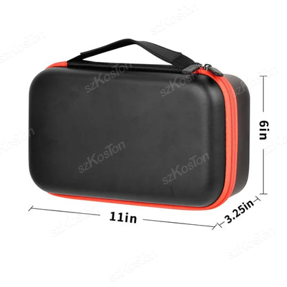 Portable EVA Wireless Microphone Carrying Case – Compatible with JBL Dual Mic System for Travel, Camping & Trips