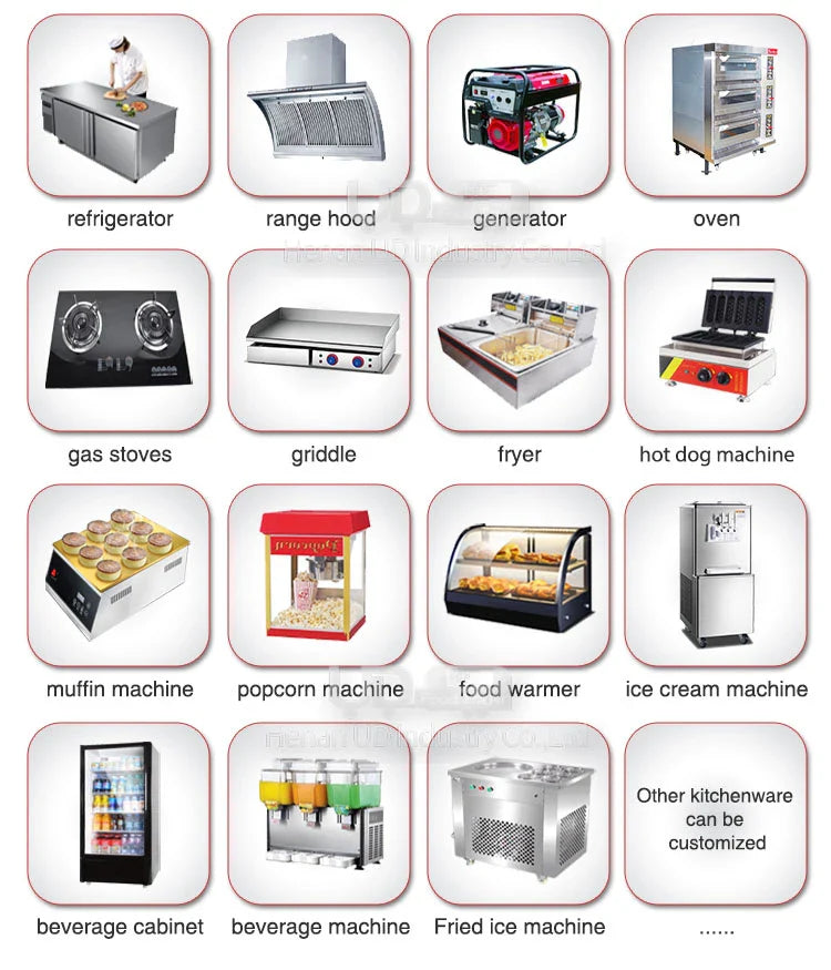 Mobile Fast Food Trailer – Fully Equipped Enclosed BBQ Vending Cart & Restaurant Food Truck with Full Kitchen
