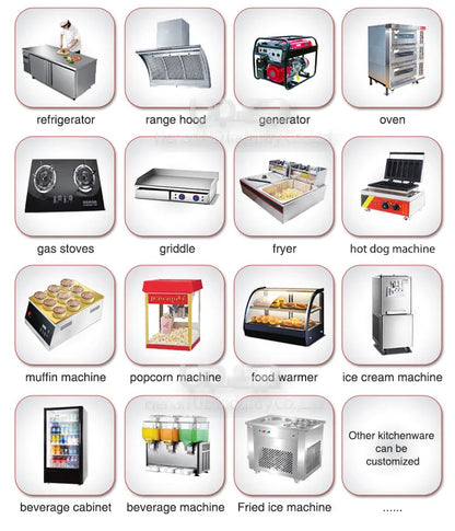 Mobile Fast Food Trailer – Fully Equipped Enclosed BBQ Vending Cart & Restaurant Food Truck with Full Kitchen