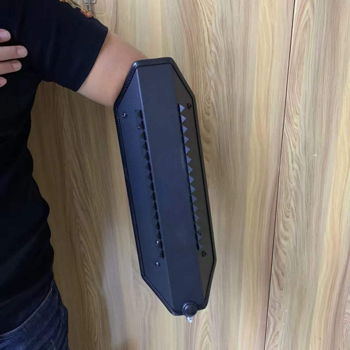 Mini Personal Safety Shield - Portable Lightweight Window Breaker & Personal Protection Tool