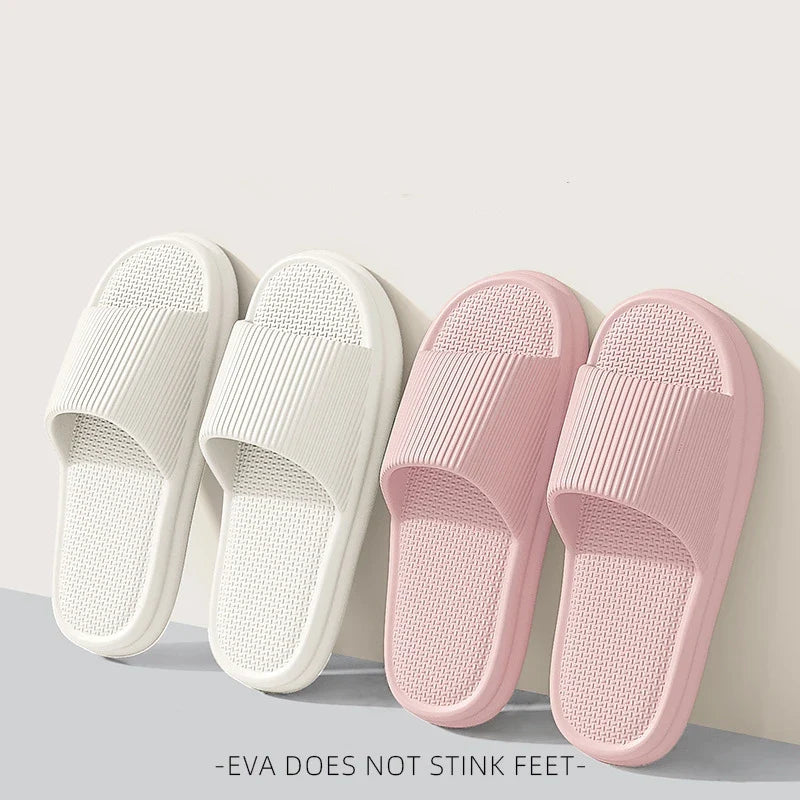 Unisex EVA Summer Slippers – Soft Non-Slip Home & Bathroom Slides for Men & Women, Comfortable Beach & Outdoor Sandals