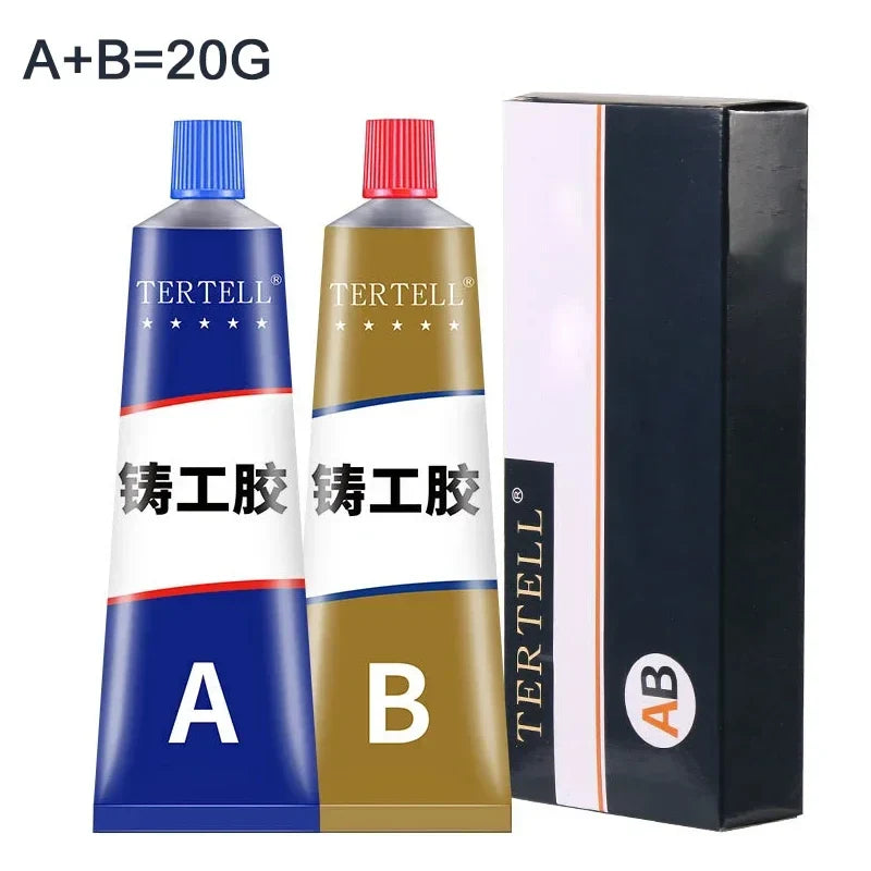 AB Type Super Strong Glue – Waterproof Metal Repair & Sealant for Casting, Welding, and Roof Waterproofing