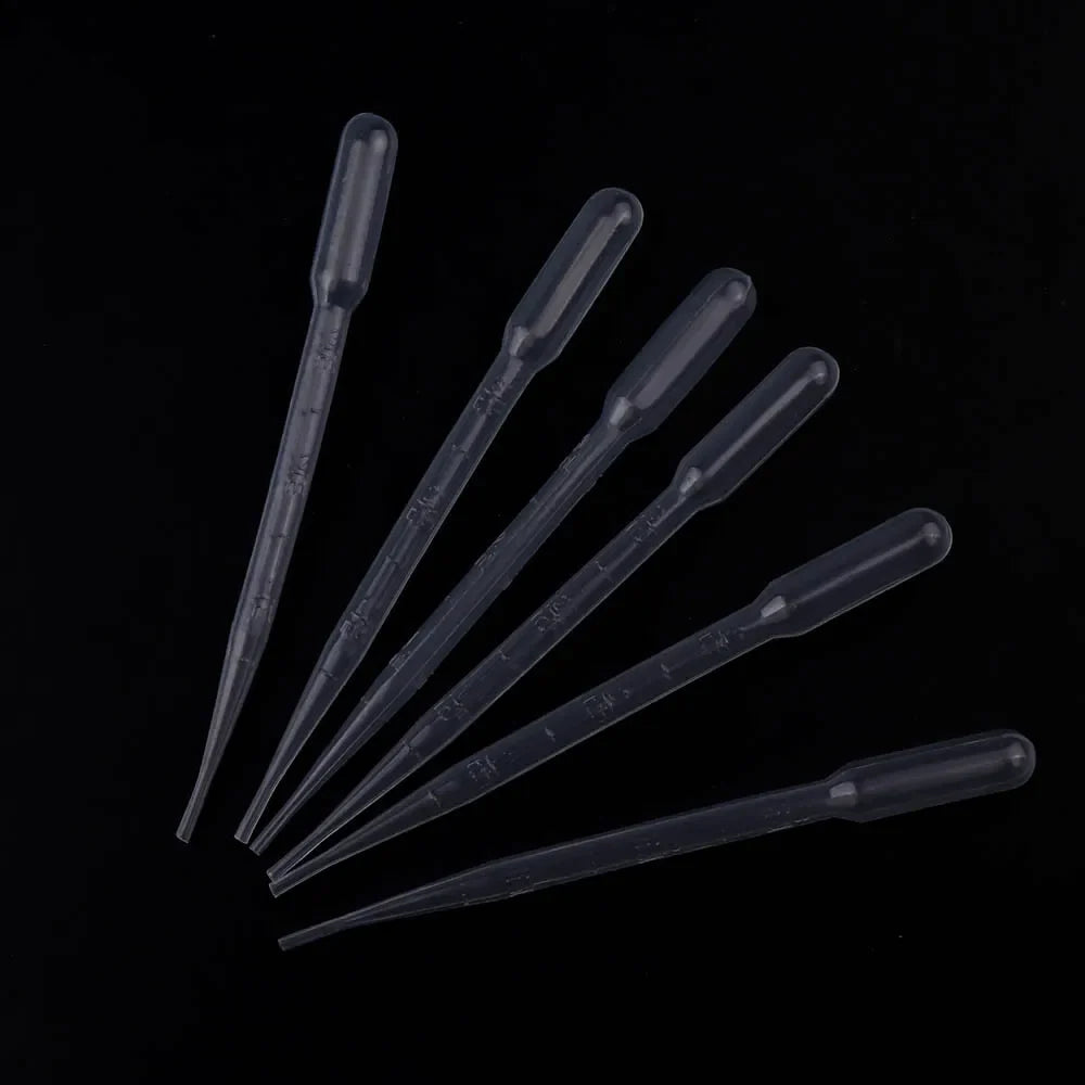 20/100PCS Transparent Plastic Measuring Cups – Disposable Liquid Containers for Epoxy Resin, Silicone Mold, DIY Jewelry Making
