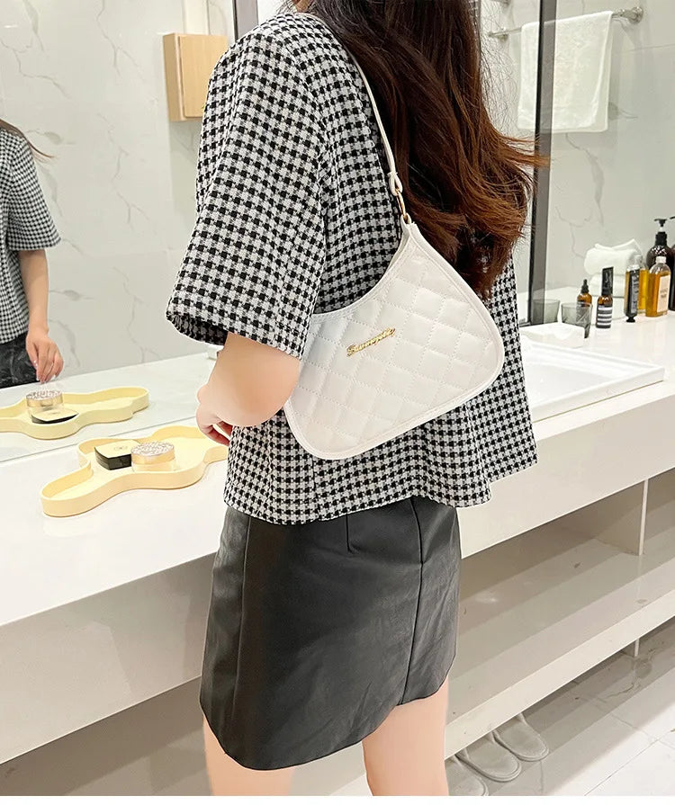 Embroidered Armpit Handbag – New Radis Women's Fashion Versatile Shoulder Bag