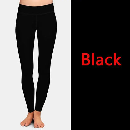 LETSFIND Women High Waist Winter Fitness Leggings, 3D Christmas Print Full Length Stretch Yoga & Casual Trousers