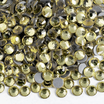 Bobohoo HotFix Crystal Rhinestones SS6-SS30 – Glitter Iron-On Strass Gems for Clothing, Dresses & DIY Crafts