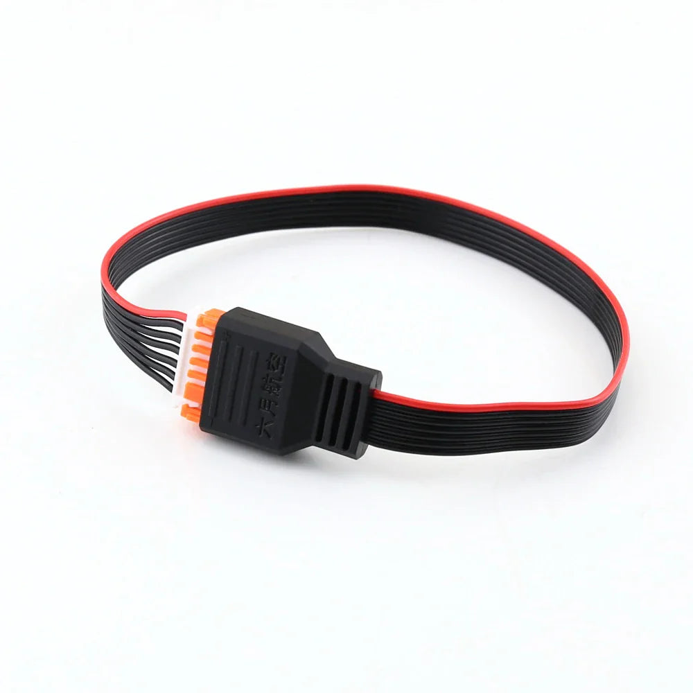 2PCS Charger Extension Cable for 2-6S Lithium Batteries - Balanced Head for HOTA D6Pro, ISDT Q6 M8 M6