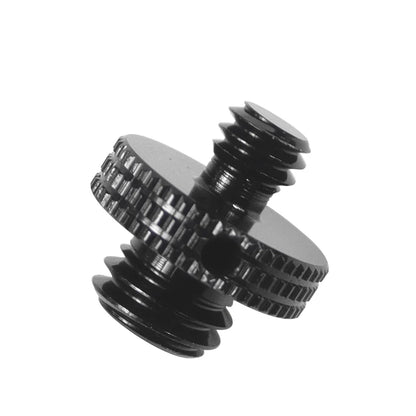 Reinforced Camera Screw Adapter - 1/4 to 3/8 Inch Male Female Thread Converter for Tripod Monopod Ball Head Light Bike Mount
