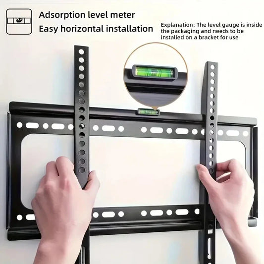 26–65in Universal TV Wall Mount – Adjustable Low Profile Bracket for LCD & LED Monitors